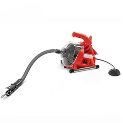 220V Autofeed Electric Sewer Pipe Dredging Machine Toilet Kitchen 19-28MM Pipe Cleaning Machine Dredger Drain Cleaner 120W