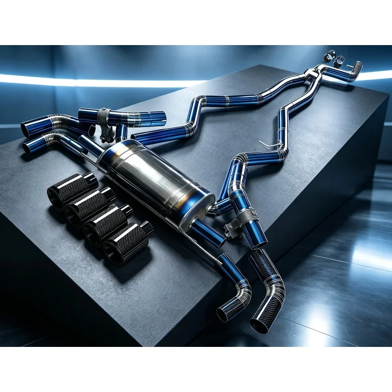 Titanium Mid Pipe for BMW M240i G42 B58 3.0T 2021-2026 GPF-Compatible High Flow Catback Section Performance
