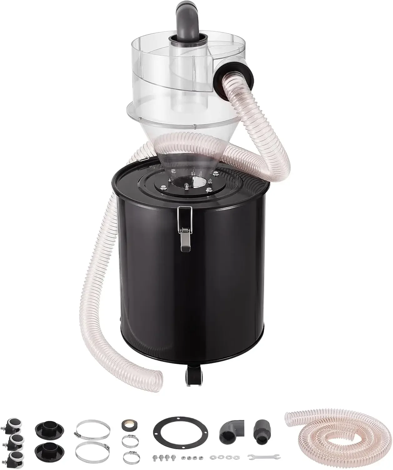 Cyclone Dust Separator with Metal Tank, 4