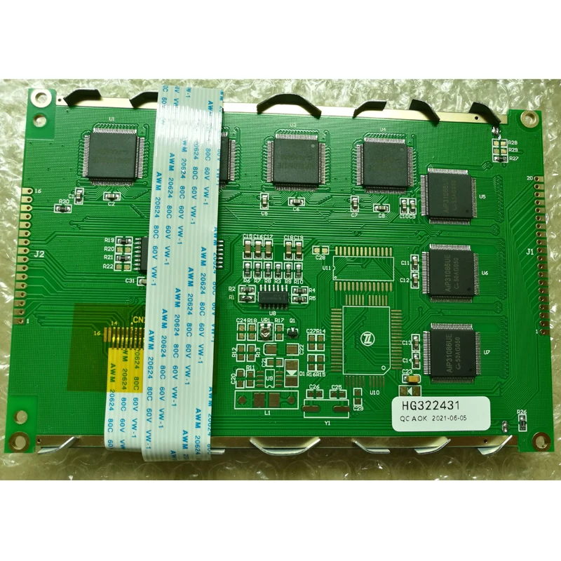 

New compatible 5.7" 320*240 LCD Display Panel for APEX HG322431 lcd Screen Fast shipping
