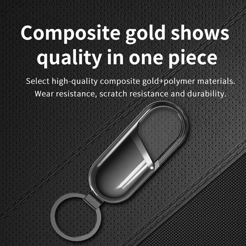 Smart Bluetooth Anti-Lost Airtag Schlüsselanhänger Alarm GPS Apple Find My Key Tracker Finder Karabiner Schlüsselanhänger Schlüsselanhänger