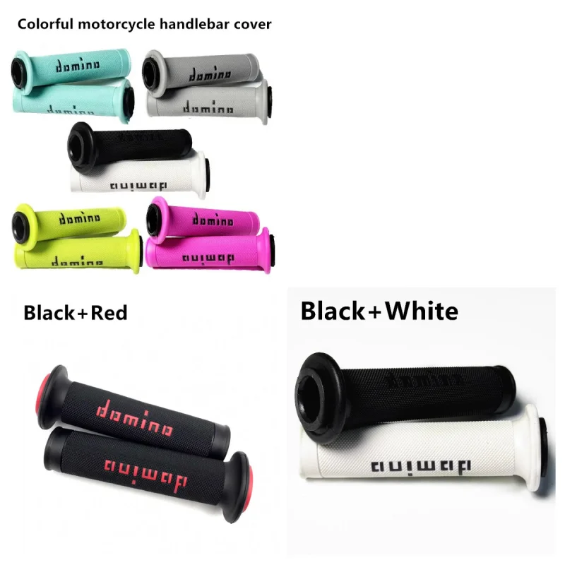 For Ducati Panigale 899 959 1199 1299 V2 V4 V4S Motorcycle Domino Universal Rubber Handle Bar Grip Handlebar