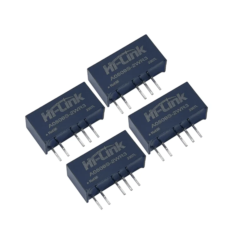 وحدة امدادات الطاقة المنزلية ، الإخراج المزدوج ، DCDC محول ذكي ، مصغرة ، مرحبا لينك ، تيار مستمر ، تيار مستمر ، A0509S-2WR3 ، 2 واط ± 5 فولت ± 112mA ، 2 قطعة/الوحدة