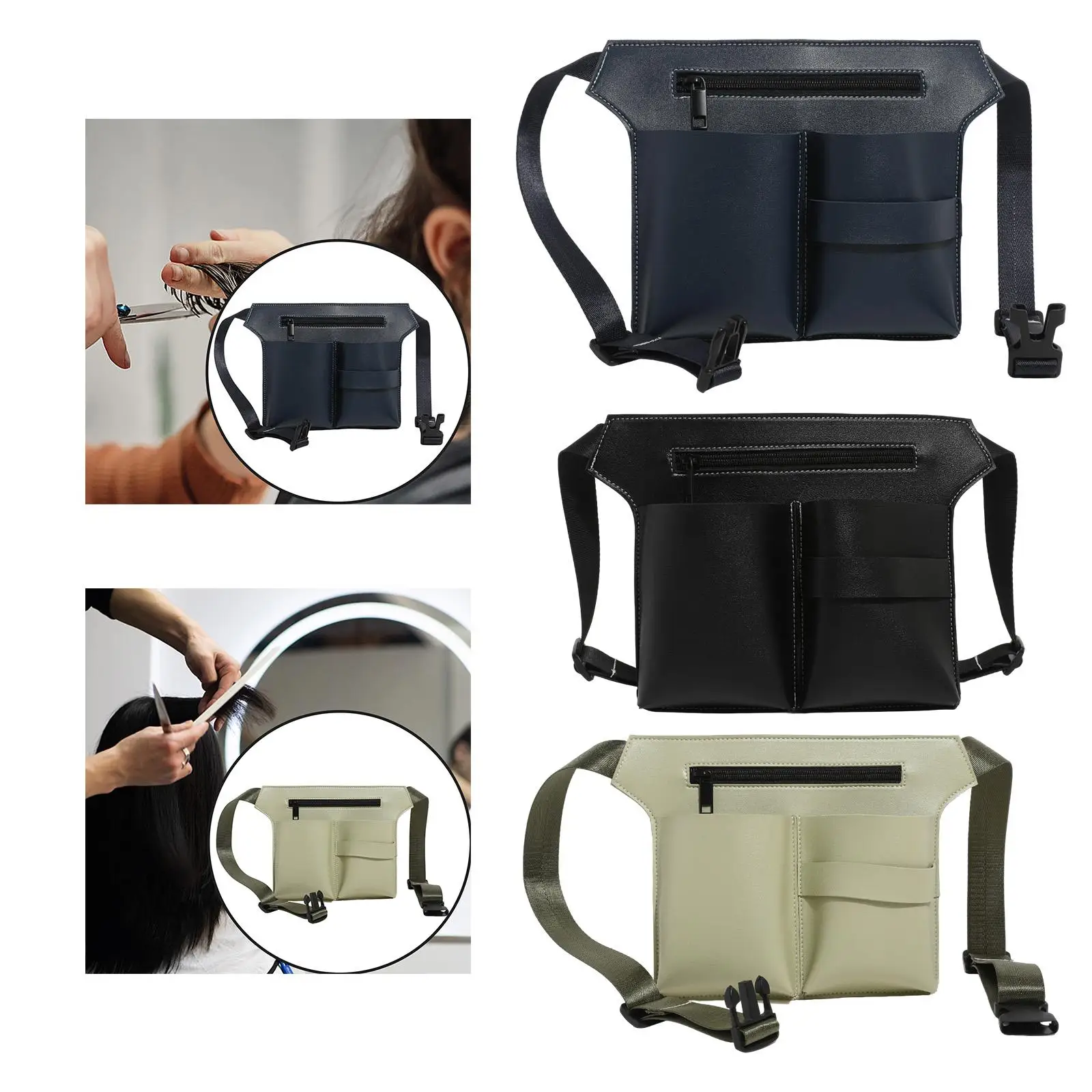 Salon Gereedschap Tas Kapper Schort Salon Pouch Handige Multifunctionele Kapper Schaar Tas Stylist Houder Case Kapper Schort