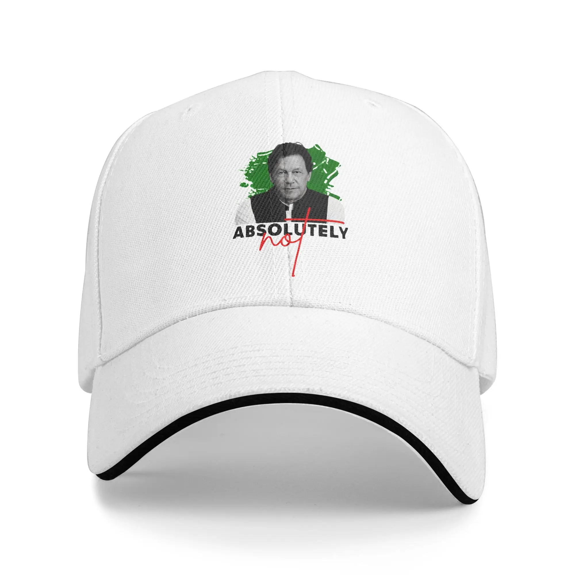 Casual Baseball Cap Absolutely Not Imran Khan Pti  Kpop Rock Hip Hop Hats For Unisex Sunscreen Fashion Baseball Caps