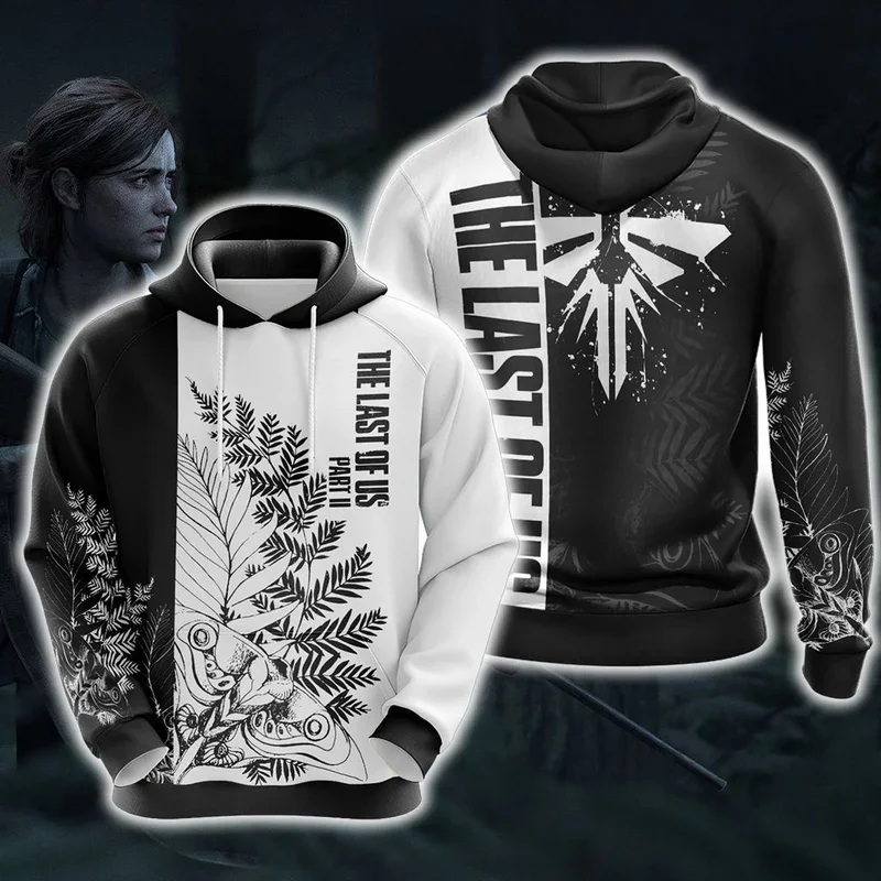 New Popular Game The Last of Us 3D Print Hoodies Men Women Hooded Sweatshirt Pullover Fashion Harajuku Men Y2k Hoodie Tracksuit