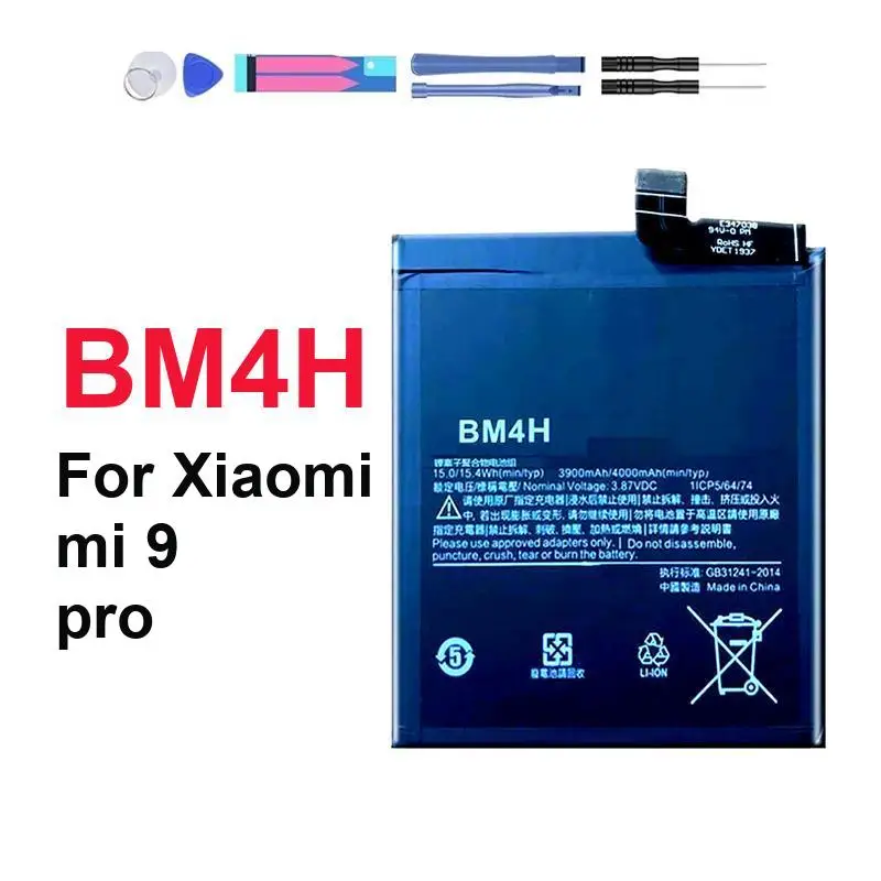 

Аккумулятор BM4H для Xiaomi 9 Pro MI 9pro, высококачественный, 4000 мАч