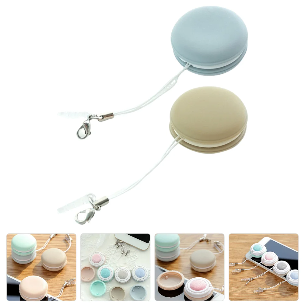 

2 Pcs Macaron Mobile Phone Wipe Laptop Computers Sale Screen Wipes Glass Lens Cleaner Sponge Electronic Eyeglass