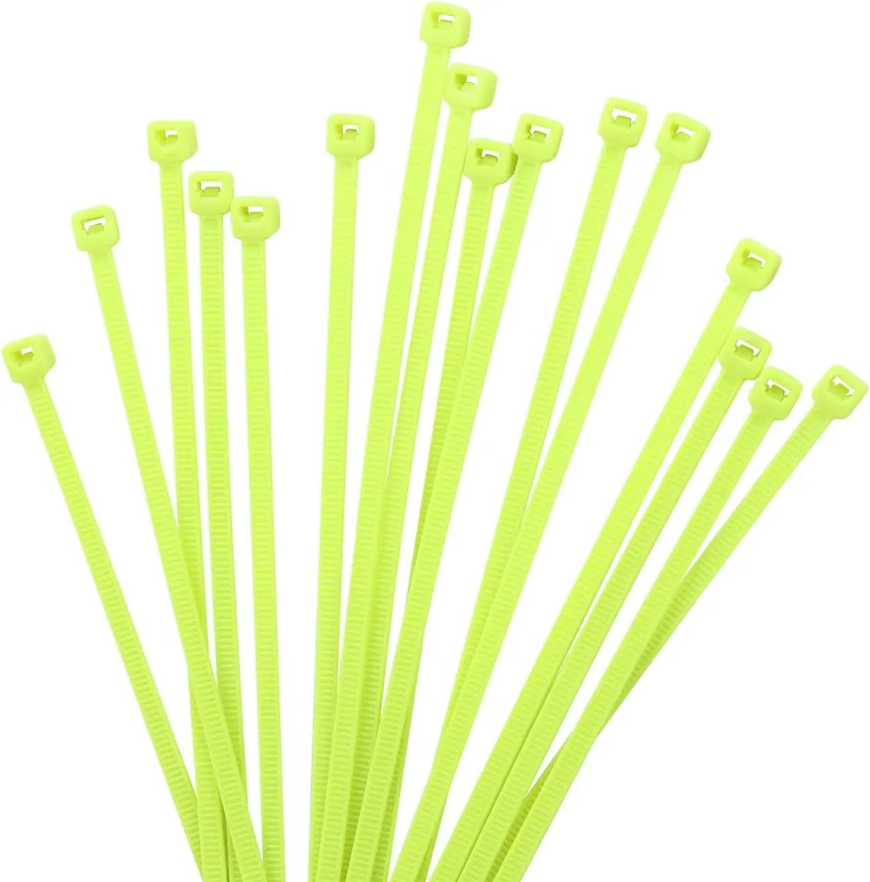 

1000 PCS 6 inch Cable Zip Ties, 18lb Strength, Small Tie Wraps Self-Locking Nylon Zip Ties for Indoor and Outdoor Use