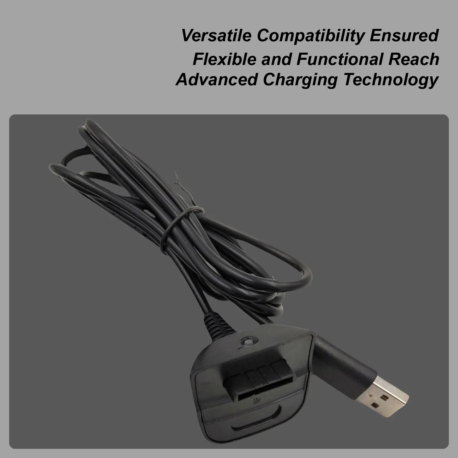 

For Xbox360 / Xbox 360 Slim 360 Game Console Charging Cable 360 Controller Plug And Play Charging Cord Stable Transfer Supply