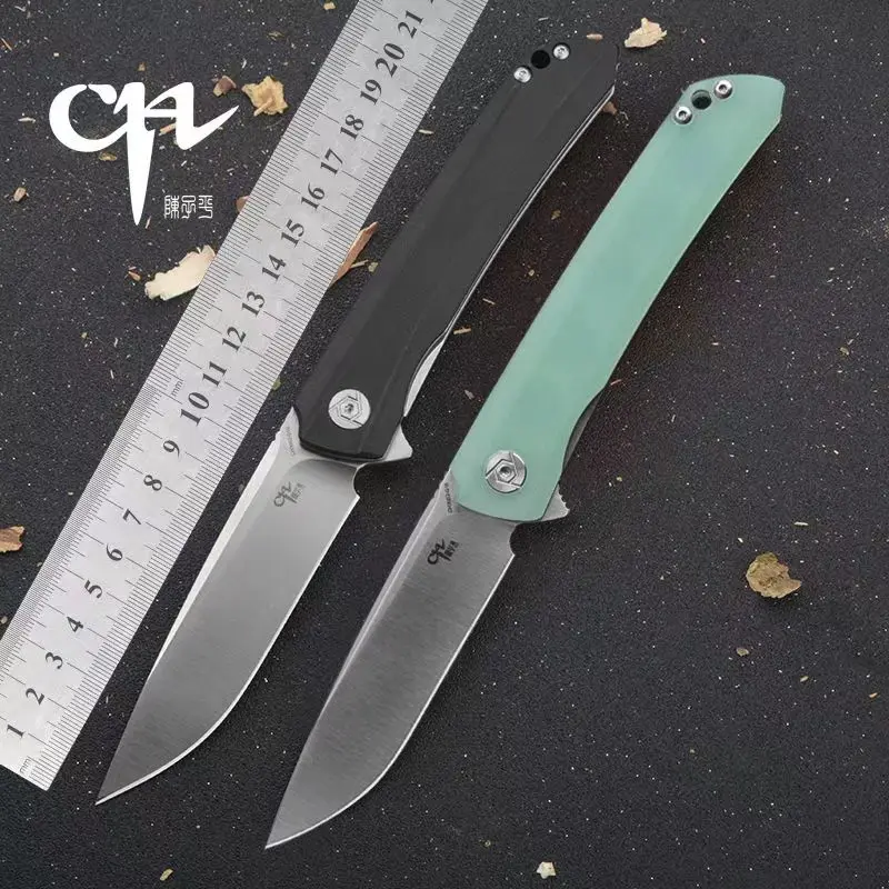 Brand CH CH3002 folding knife D2 Blade flip ball bearing system G10 handle camping pocket knives EDC Tool outdoor knife