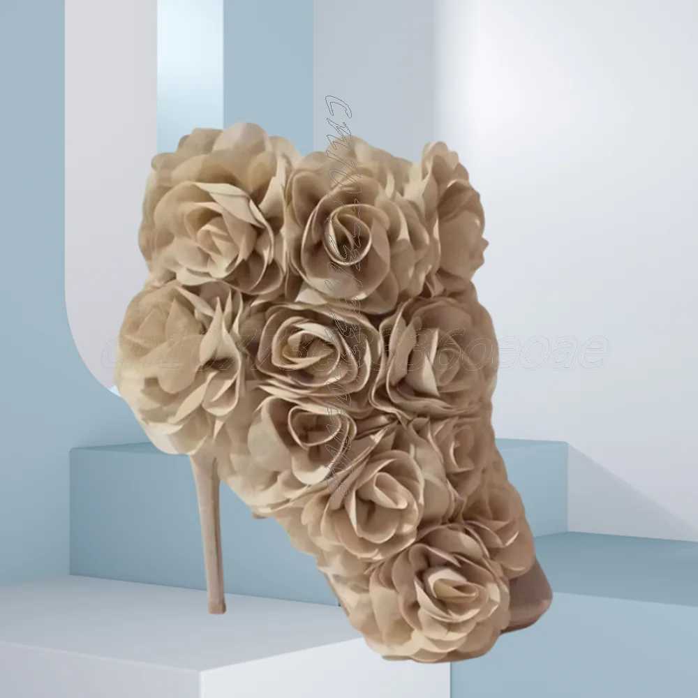 الوردي الأزهار مزين SquareToe أحذية نسائية مع رقيقة أحذية عالية الكعب الجلد المدبوغ سطح صنادل مماشي للموضة 2025 Zapatos Para Mujere