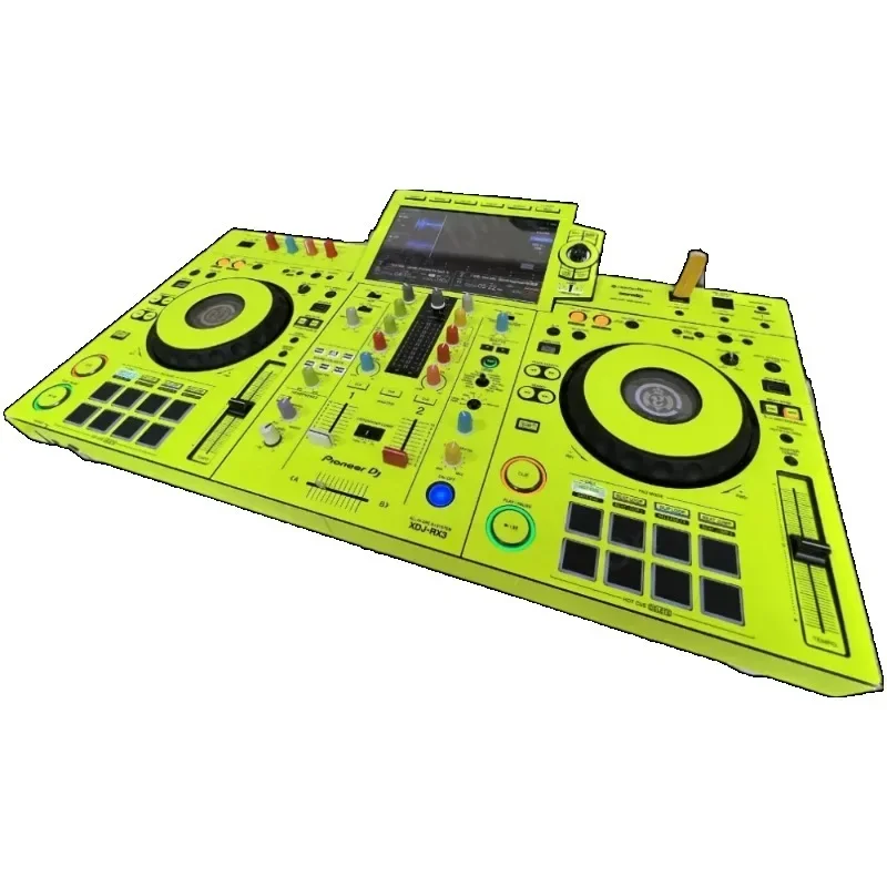 Film Xdjrx3 All-in-One Digital DJ Controller Disc Fully Surrounded by Multiple Colors   membrane