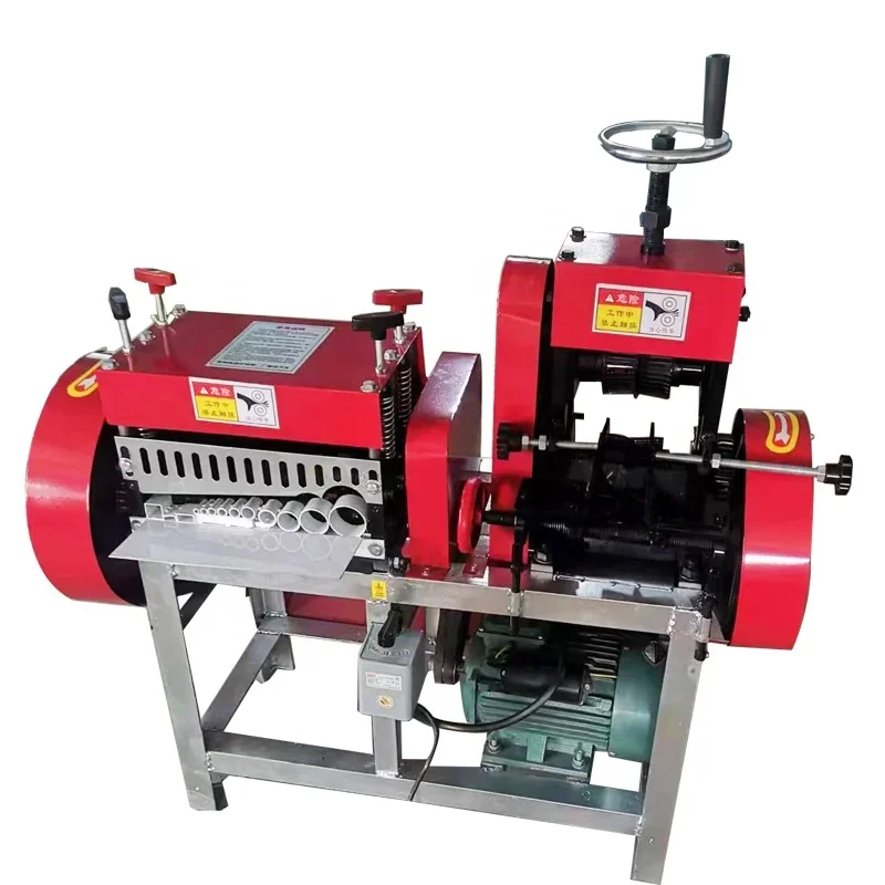 Full Automatic Professional Wire Stripping Machine Waste Wire Stripper Electrical Scrap Copper Cable Stripping Machine