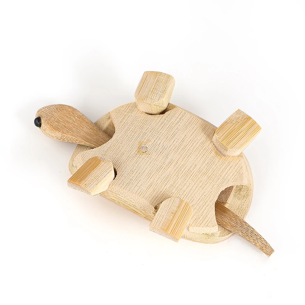 

Bamboo Handmade Turtle Ornaments Children's Educational Toys Literary Tea Table Tea Room Decoration Models Crafts Gifts