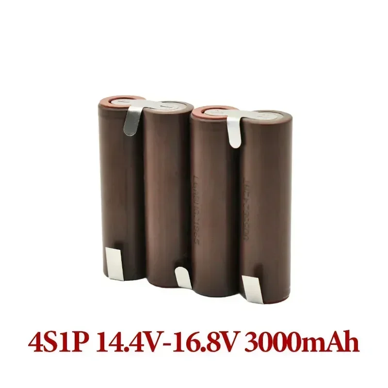 18650 HG2 3000mAh6000mAh20 amps 3s4s5s6s8s7.4V12.6V14.8V18v25.2v29.6V for screwdriver battery welding battery pack