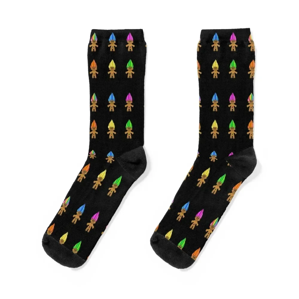 Vintage Trolls Pack Socks floral hiking compression Stockings compression Socks For Man Women's