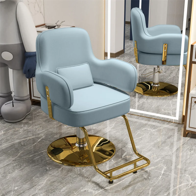

Hairdressing Barber Chair Beauty Salon Cosmetic Luxury Hair Barber Chair Hair Barber Shop Sillon De Barbería Salon Furniture