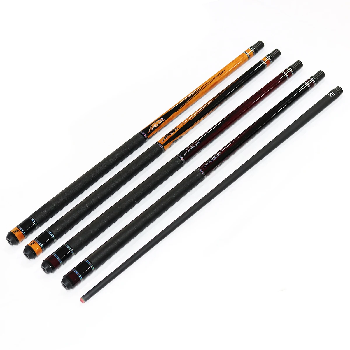 High-quality high-tech carbon fiber shaft maple butt rod 1/2 computer stainless steel joint swimming pool club