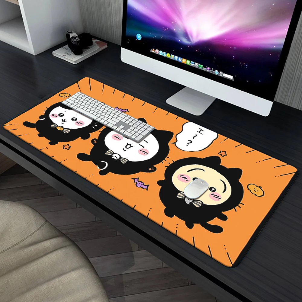 Chiikawa cartoon Mouse Pad Keyboard Gaming Accessories Mouse Mats Game Office Computer PCGamer Laptop Desk Mat, cute Mouse Pad