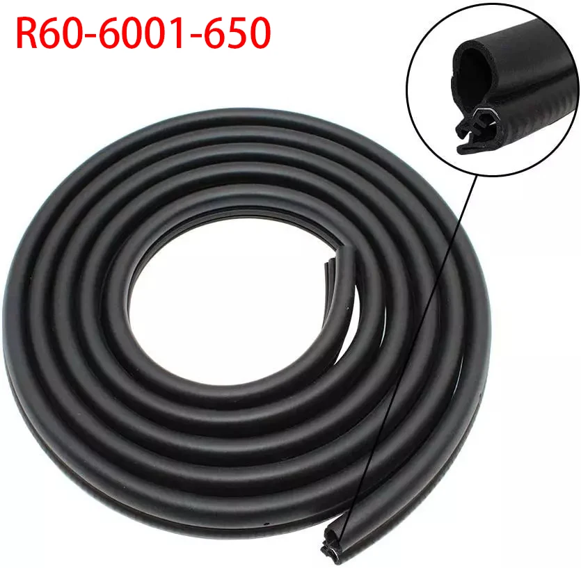 TM 13.5 Foot 1100 Series Cab Door Rubber Weatherstrip Seal Fit for 1986-2007 Peterbilt 359, 379