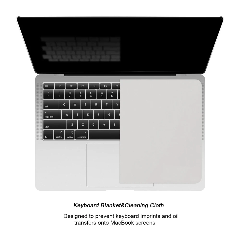 Ochrona klawiatury ekranu ściereczka do czyszczenia z mikrofibry dla MacBook Pro 13 "14" 15 "16" i MacBook Air 13"