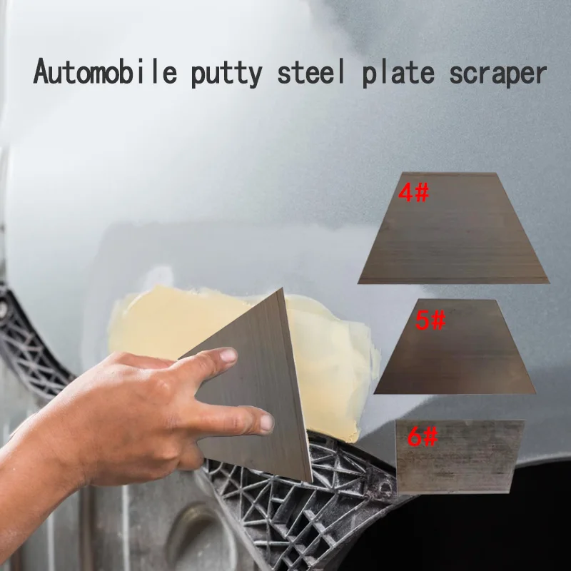 ATPRO Putty Knife ScraperTool Leveling Auto Painter Scraping Board Putty Paste Scraping Leveling Scraper