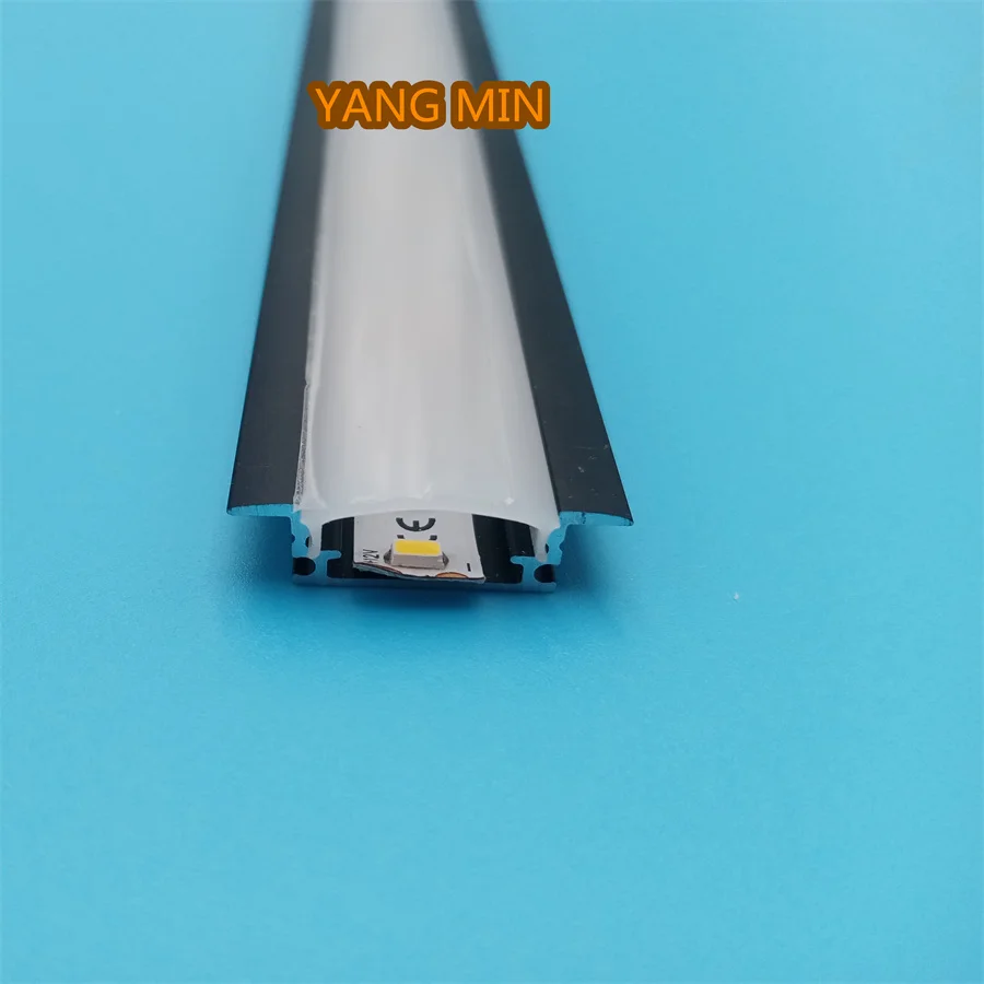 2m/pcs 6063-T5 Silver recessed led aluminum profile for led strips light 12mm LED Profile Aluminium Channel for LED Strip