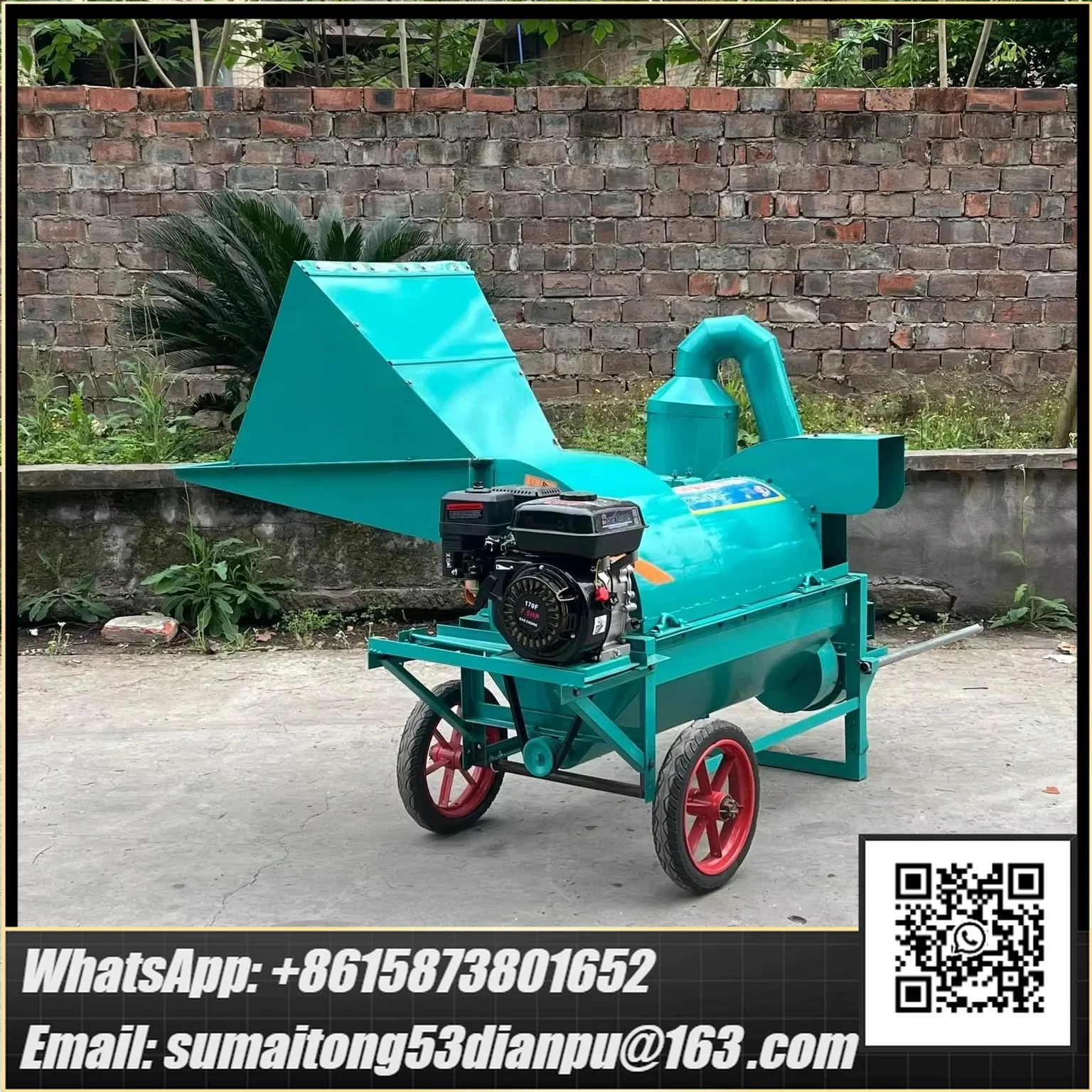 New Type Multi-functional Thresher: Suitable for Rapeseed, Rice and Wheat High Quality and High Efficiency.