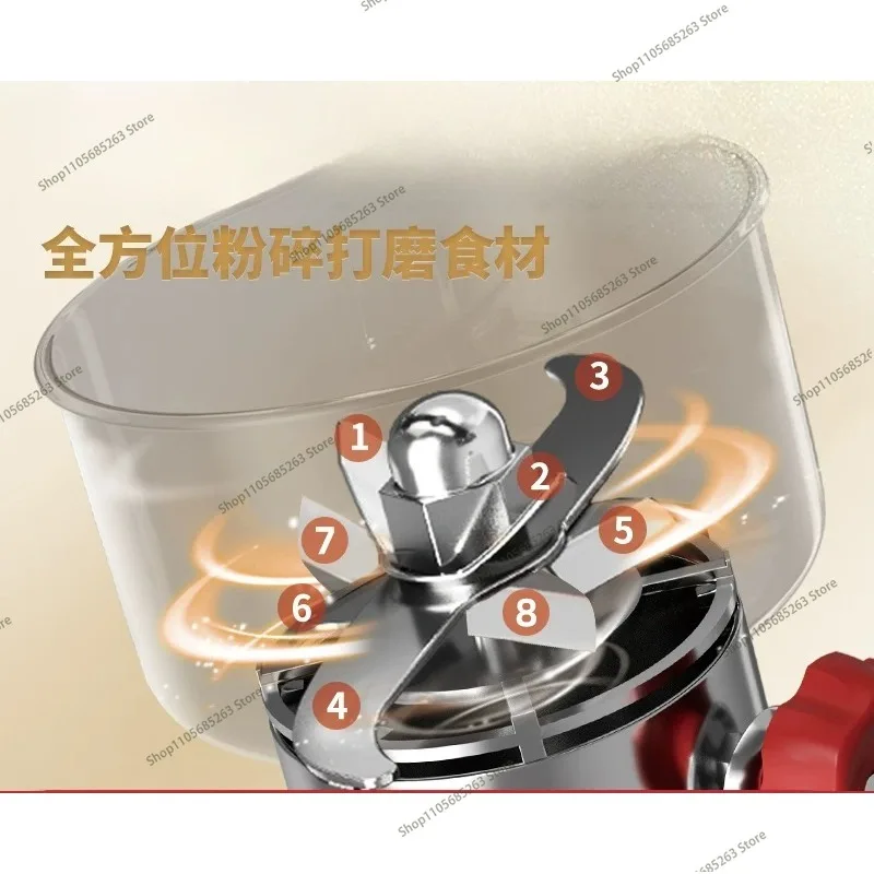 Crusher, small household universal Chinese medicine powdering machine, ultra-fine herbal material grinding and crusher