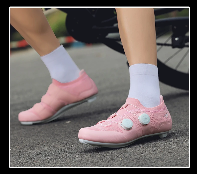 Professionelle Männer Radfahren MTB Schuhe Route Stollen Geschwindigkeit Rennrad Sneaker Racing Frauen Flache Fahrrad Berg Spd Radfahren Schuhe – Detail 9