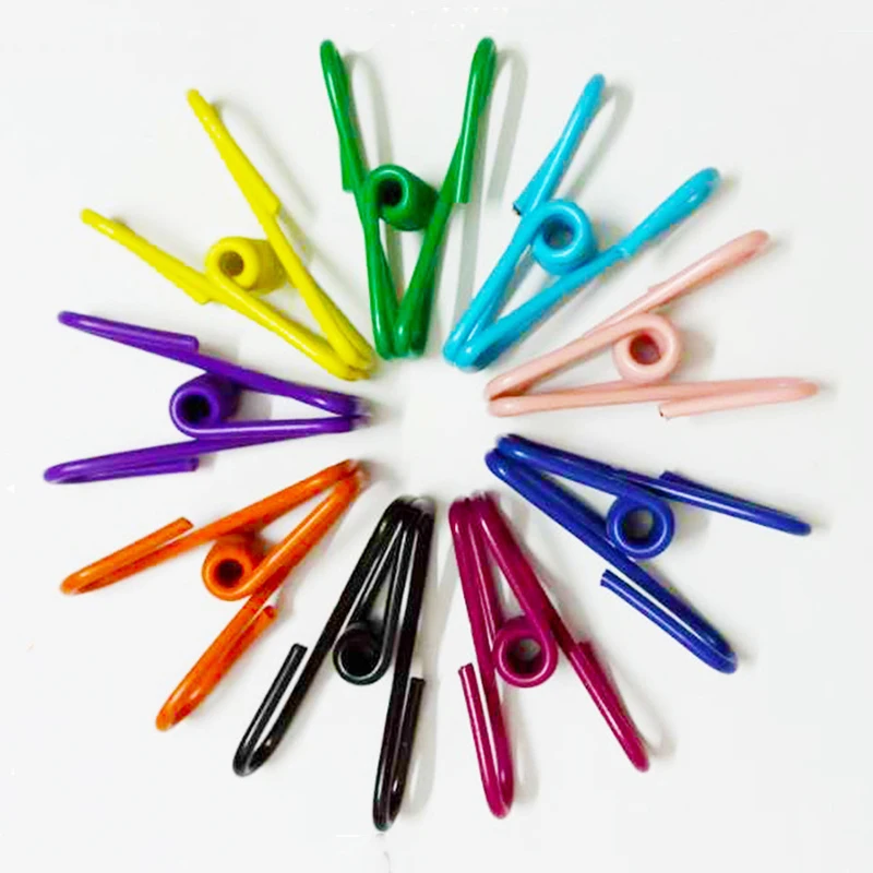 

Multifunction Metal Clips PVC Coated Other Household Sundries Good Persistence Colourful Food Bag Paper Clip Clothes Pins