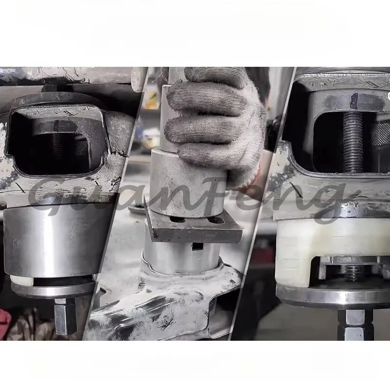 Automotive Suspension Maintenance Tool, Subframe Bushing Removal Puller, Front & Rear Axle Compression Sleeve Disassembly Tool