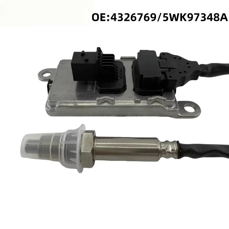NOX Sensor 4326769 5WK97348A Compatible Cummins ISX15 ISB6.7 DAF XF106 CF86 Euro6 Exhaust Nitrogen Oxide Sensor