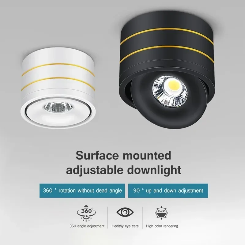 

Modern Led Ceiling Light Dimmable led Ceiling Lamps For Living Room Spot lights led 15W 10W 7W Surface Mounted Ceiling Lighting