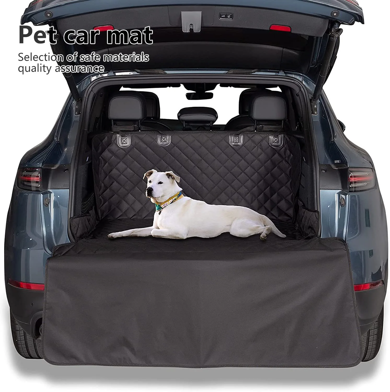 Custom SUV car trunk pet mat waterproof car pet car mat detachable dog mat