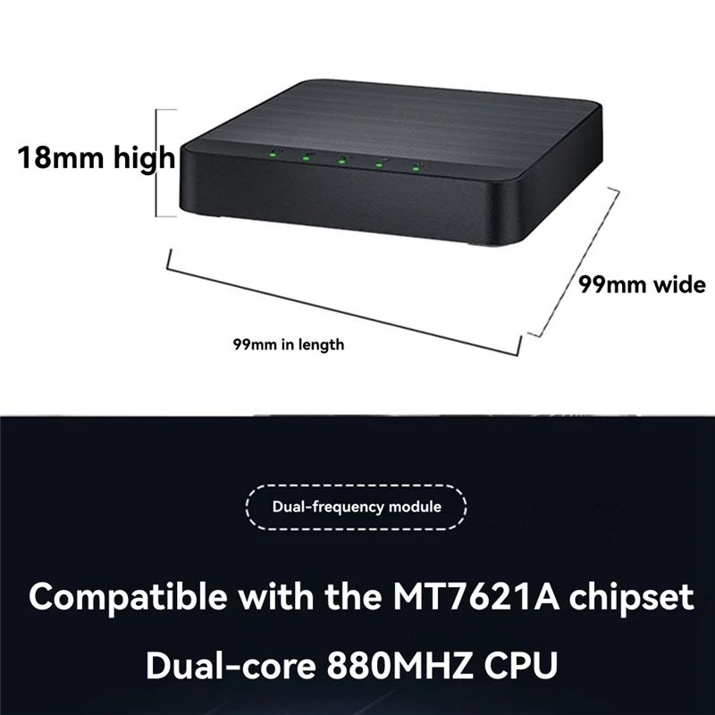Y45A-4G LTE WIFI Router EU Version 300Mbps Mini Box Wifi Modem Outdoor Hotspot SIM Card Slot Repeater Supporting Up 30 Users