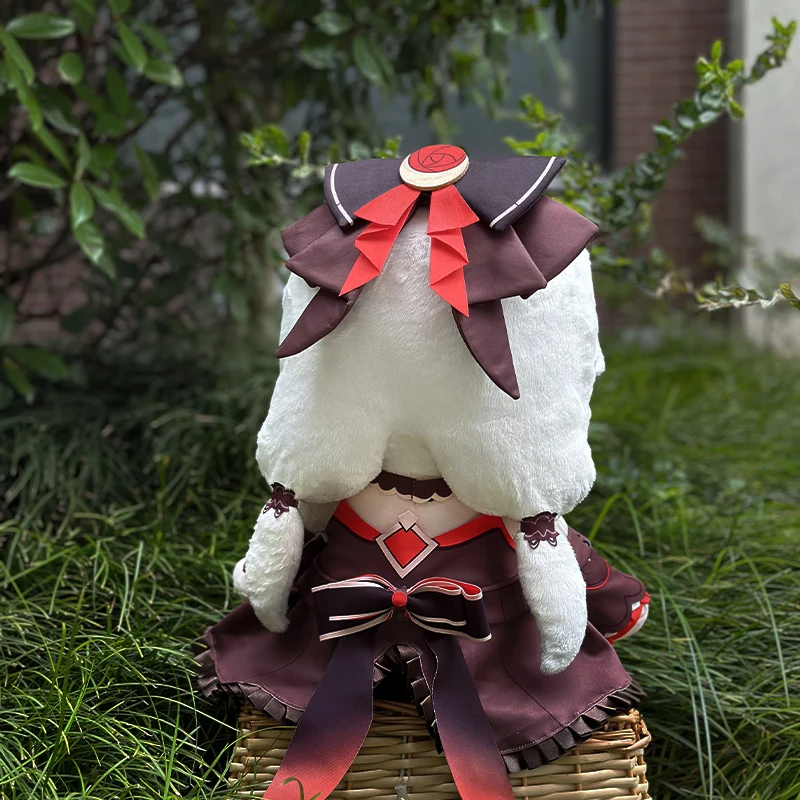 Game Honkai Impact 3 Theresa Plush Doll Apocalypse Lunar Vow: Crimson Love Themed Stuffed Puppets for Fan Birthday Cosplay Gift