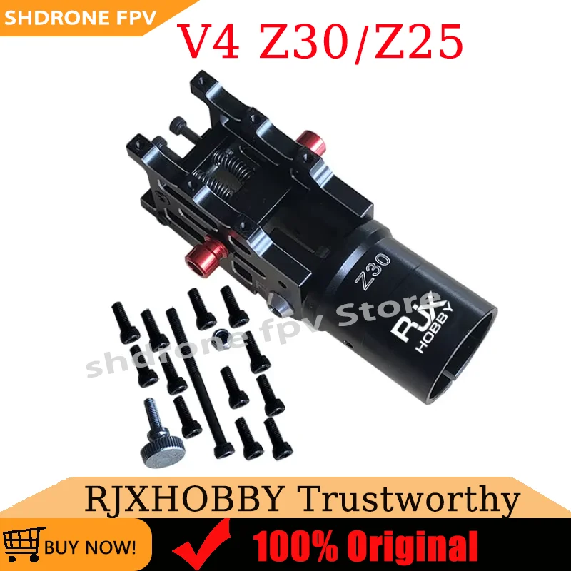RJXHOBBY V4 5° Z30 Z25 Folding down Arm For Dia 30mm 25mm Automatic Double screw locking spring RC Quadcopter Drone