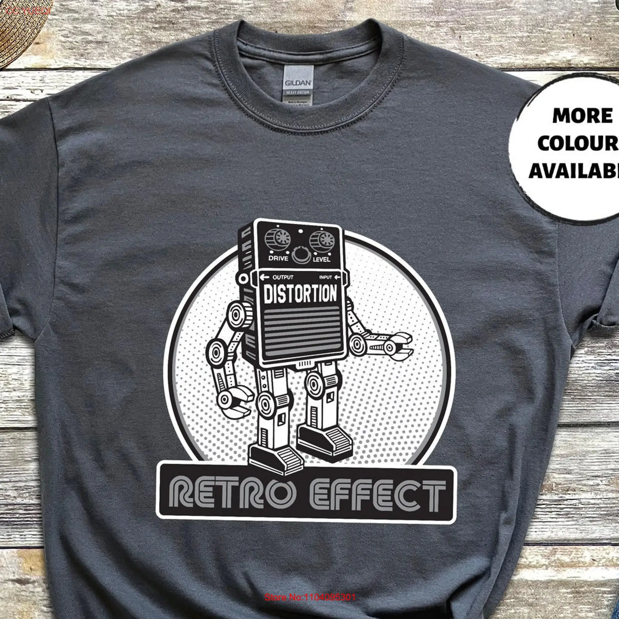 Футболка с ретро-эффектом, с длинным или коротким рукавом