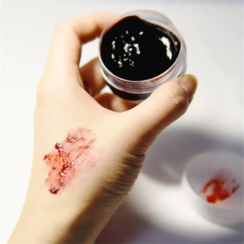 Body Paint Fake Blood Face Make Up Scary Halloween Wound Bruises Fake Scars For Cosplay Makeup Fancy Carnival Party