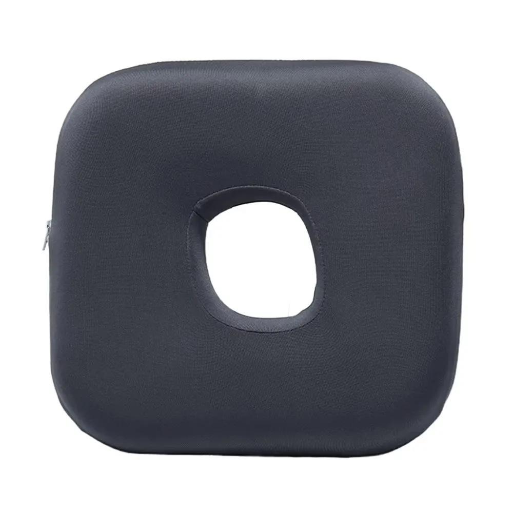 Portable Foam Ear Piercing Pillow Hollow Design Slow Rebound Ear Guard Pillow Detachable Pillowcase Washable Side Sleeper Pillow
