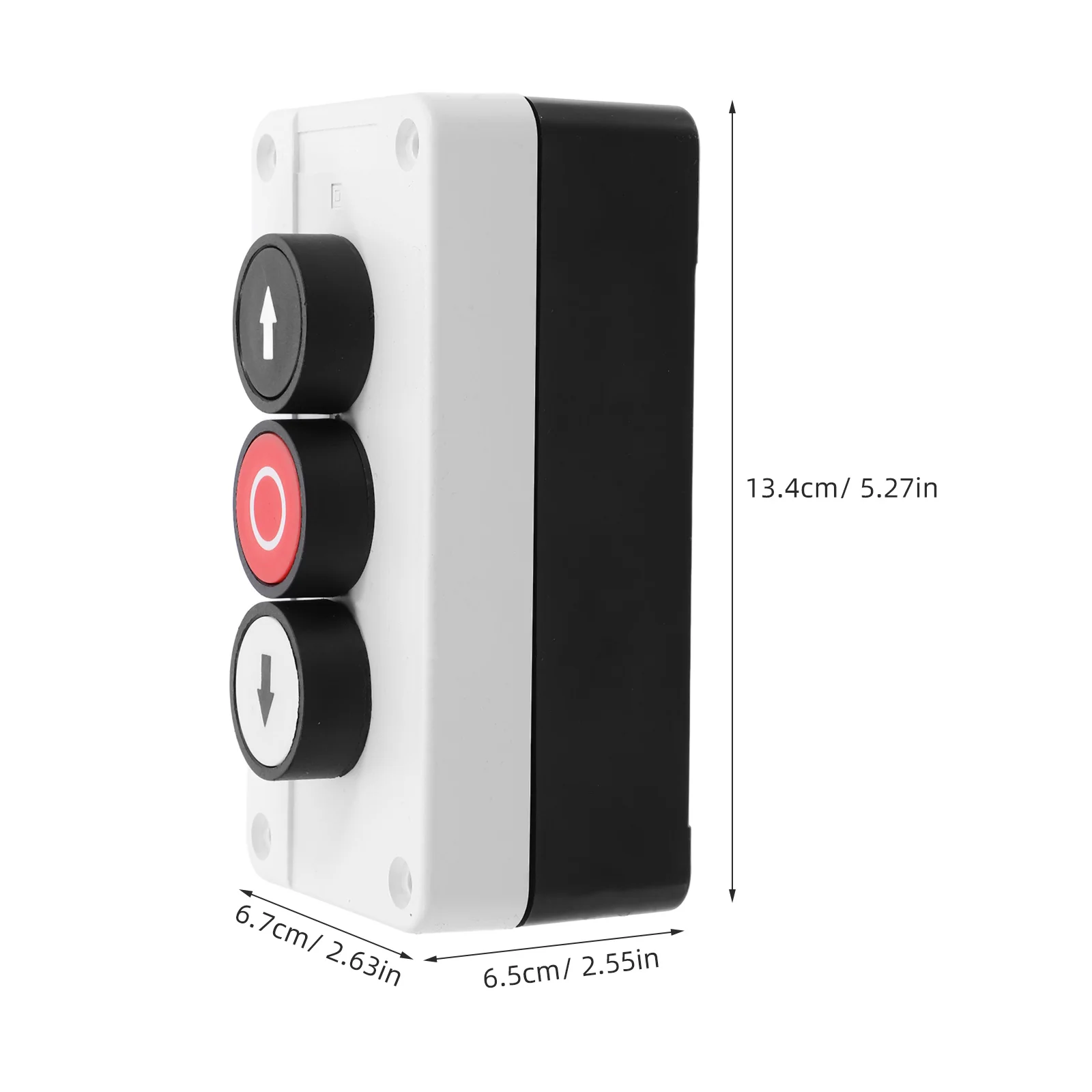 Push-button Box Self Recovery Switch Station Momentary Weatherproof Emergency Stop Buttons