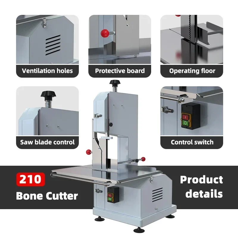 Commercial Kitchen Other Food Processing Machinery  Cutting Meat Meat Cutting Machine Bone Saw