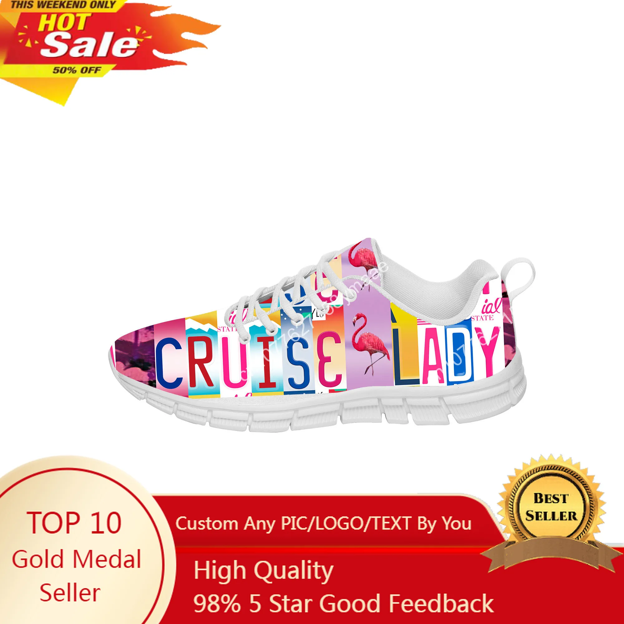 

Cruise Lady Flamingos Sneakers Mens Womens Teenager Casual Cloth Shoes Canvas Running Shoe 3D Print Designer Lightweight shoe