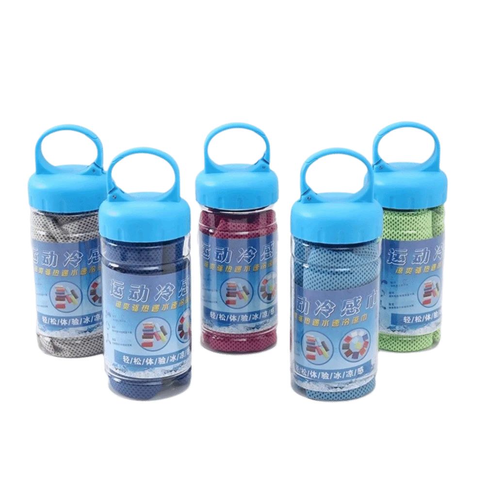New Breathable Cooling Towel Quick Drying Ultra Soft Microfiber Towels Sunstroke Prevention Lightweight Ice Wipes Summer