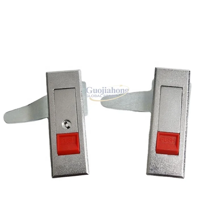 MS603 Switchboard Cabinet Electrical Cabinet Panel Latch Zinc Alloy Handle Door Big Panel Flat