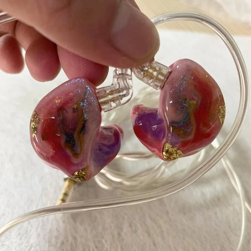 DIY personalized earphones, stage monitor earphone monitor head audiophile recording, special wired earphones