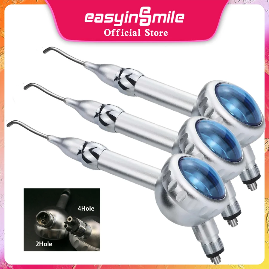 

Easyinsmile 3Packs Dental Air Polisher Air Abrasion master water spray Sandblaster Air Flow air prophy jet 2hole 4hole