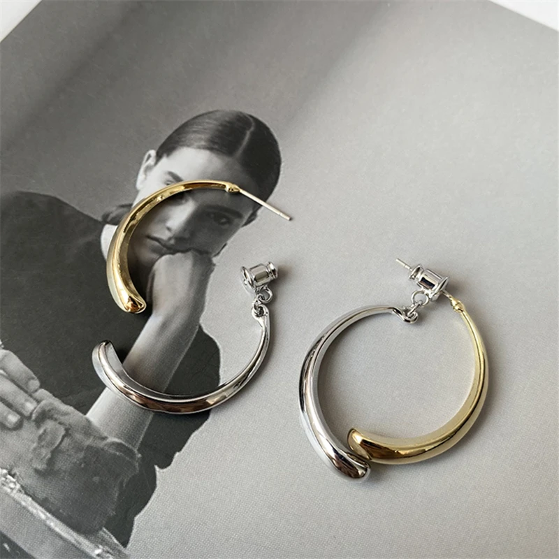 kshmir Clash-color detachable earrings for women 2022 new fashionable temperament female earrings jewelry accessories gift